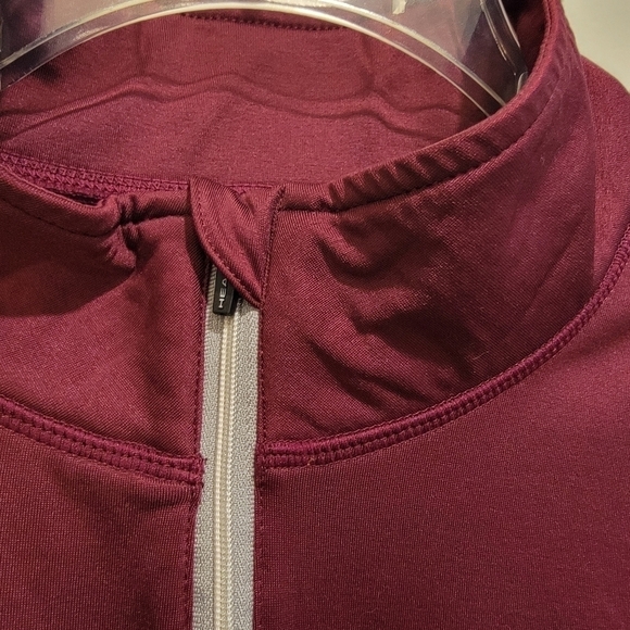 Head Quarter zip Pullover Activewear Jacket Fleece Lined with Thumb Holes Size L - Picture 3 of 15